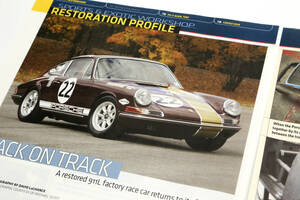 1968 PORSCHE 911L RESTORATION PROFILE foreign book scraps 