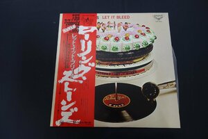 レコード(36)　LP　当時物　帯付き　ローリング・ストーンズ　レット・イット・ブリード / THE ROLLING STONES LET IT BLEED