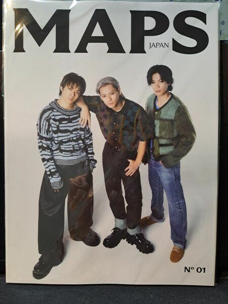 MAPS JAPAN 創刊号 　新品未開封 雑誌　マップスジャパン創刊号