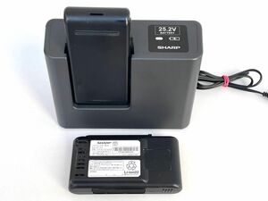 シャープ リチウムイオン電池25.2V：BY-7SA ２台　充電器：S3RSCE の3点セット