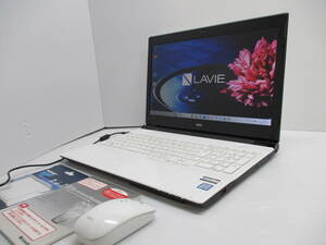 ★新品SSD480GB!メモリ8GB★NEC LAVIE NS350/E PC-NS350EAW★Windows11 Intel Core i3 6100U 2.3Ghz ブルーレイ Bluetooth WEBカメラ