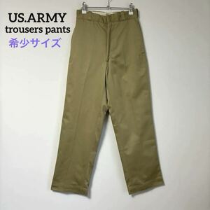 ビンテージ 実物 米軍 アメリカ軍 US.ARMY コットン トラウザー パンツ チノパン 