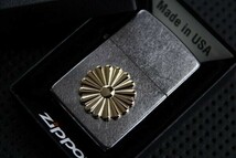 【送料無料】 USA製 ZIPPO 菊の御紋 菊紋 愛国 菊紋章 平成 右翼 左翼 昭和 令和 ご紋家紋 bv949_画像1