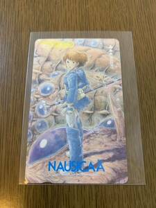 0 ナウシカ「風の谷のナウシカ/宮崎駿」 テレホンカード 未使用品　50度　アニメ 