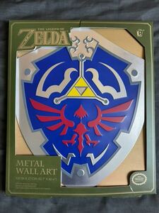 ゼルダの伝説 ハイリアの盾 壁掛けプレート Hylian Shield Metal Wall Art Paladone