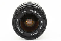  sigma ZOOM　シグマ　ズーム　レンズ 24-70ｍｍ 1:3.5-5.6 　F/3.5-5.6　レンズキャップ　フィルター　フード　　　2130044 C4_画像3