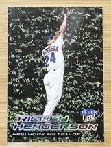 2000 Fleer Ultra リッキー・ヘンダーソン Rickey Henderson #244_画像1