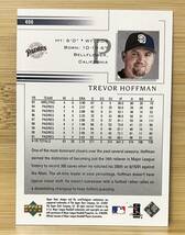 2002 Upper Deck トレバー・ホフマン Trevor Hoffman #406_画像2