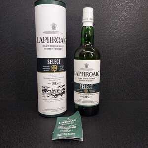 ★送料最下部に記載★　未開栓 LAPHROAIG ラフロイグ 10年 700ml 40% 冊子 筒箱付