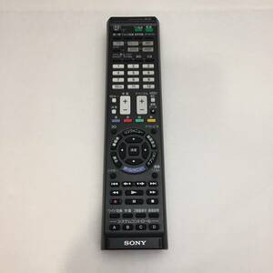 ▲ 動作品 SONY ソニー 学習リモコン RM-PLZ430D 電池液漏れ跡有 TV BD DVD AMP リモコン▲