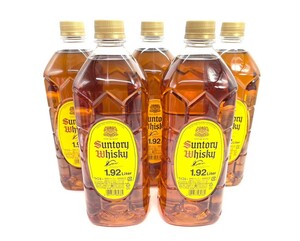 SUNTORY サントリー ウイスキー 角 ペットボトル 1.92L 5本セット 5-6-106〜110 K