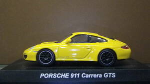 ルース品　サークルＫ　 1/64 　ポルシェミニカーコレクション５　911 カレラ GTS イエロー 