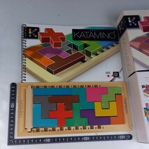 カタミノ 知育玩具 KATAMINO パズル 木製パズル 木製 教育 知育　3歳から　99歳　1~2人　ゲーム　遊び　ゆうパック60_画像1