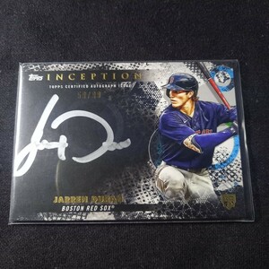 【99シリ】ジャレン・デュラン RC 直書きサイン2022 TOPPS INCEPTION JARREN DURAN SILVER SIGNINGS AUTO /99 レッドソックス　ルーキー