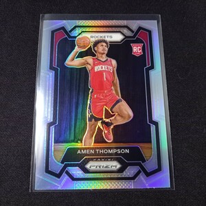 【RC 】アメン・トンプソン 23-24 Panini Prizm RC Amen Thompson No.150 SILVER PRIZM ルーキー　ロケッツ　シルバー 