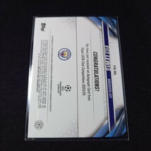 【直筆サイン】リコ・ルイス 2023-24 Topps UEFA Club Competitions Autograph Rico Lewis Auto マンチェスターシティ_画像2