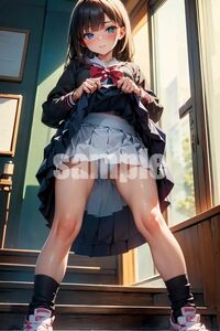 ※全て1点もの※ 【A4サイズ ポスター】 高画質 光沢紙 美少女 グラビア コスプレ モデル セクシー 美人 美女 美乳 同人 アート No30023