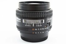 美品 ニコン NIKON AF NIKKOR 24mm f2.8 レンズ_画像10