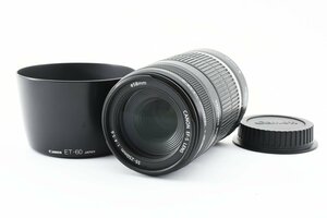 美品 CANON キヤノン EF-S 55-250mm F4-5.6 IS フード付き