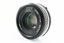 Nikon ニコン レンズ Ai-s NIKKOR 50mm F1.8_画像2