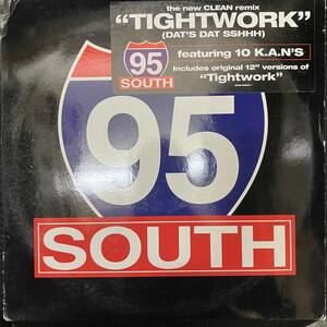 黒棚 HIPHOP,R&B 95 SOUTH - TIGHTWORK シングル レコード 中古品