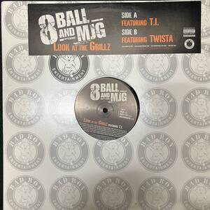 黒棚 HIPHOP,R&B 8BALL AND MJG - LOOK AT THE GRILLZ INST,シングル レコード 中古品