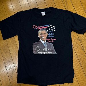 オバマ大統領　Tシャツ　Mサイズ　アメリカ