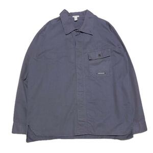 2000AW STONE ISLAND XL コットンシャツジャケット ネイビー