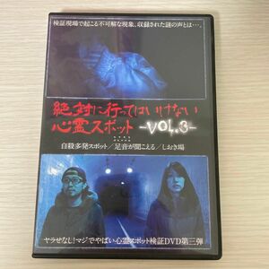 [国内盤DVD] 絶対に行ってはいけない心霊スポット Vol.3 [国内盤DVD] 絶対に行ってはいけない心霊スポット Vol.3