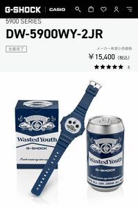 G-SHOCK×Wasted Youth DW-5900WY-2JR 稼働極美品　付属品完備　限定品　