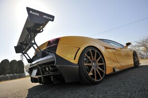 SVR/スーパーヴェローチェ レーシング ランボルギーニ ガヤルド GT ウイング FRP エアロ パーツ Lamborghini Gallardo