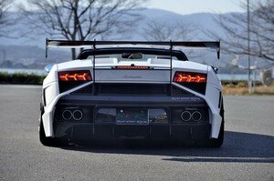 SVR/スーパーヴェローチェ レーシング ランボルギーニ ガヤルド リアバンパー FRP エアロ パーツ Lamborghini Gallardo