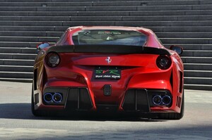 SVR/スーパーヴェローチェ レーシング フェラーリ F12 ベルリネッタ リアバンパー カーボン エアロ パーツ Ferrari Berlinetta