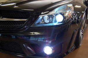 メルセデス ベンツ SL クラス R230 後期 純正 交換 用 HID バルブ D1S 8000K 2個 1セット ヘッドライト ライト ランプ ロービーム 左右