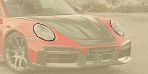 マンソリー ポルシェ 992 ターボ ヘッドライトリング エアロパーツ カーボン MANSORY Porsche 992 Turbo