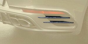 マンソリー ポルシェ 911 ターボ S リアバンパーフィン エアロパーツ カーボン MANSORY Porsche 911 Turbo S 2017年 ～