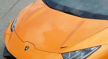 ノビテック ランボルギーニ ウラカン ペルフォルマンテ フロントボンネット カーボン エアロパーツ Lamborghini Huracan_画像2