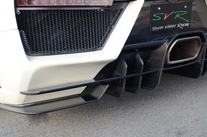 SVR/スーパーヴェローチェ レーシング ランボルギーニ ムルシエラゴ リア アンダー スポイラー カーボン エアロ パーツ Lamborghini