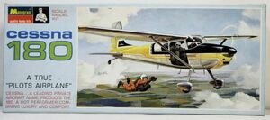 ** monogram 1/41 PA202 Cessna 180 sport plain * hand attaching Junk history charge * classic kit **