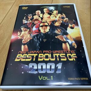 BESTBOUTS OF 2001 Vol.1 DVD 新日本プロレス