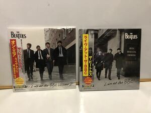 「ヴ・アット・ザ・BBC」、「オン・エア～ライヴ・アット・ザ・BBC Vol.2」 ザ・ビートルズ 生産限定直輸入盤 3LP 未開封新品のセット