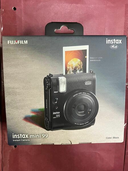 値下げ不可！【新製品】フジフイルム　インスタントカメラ 『チェキ』 instax mini 99 ブラック