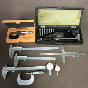 XK596 vernier calipers micrometer cylinder gauge etc. measuring instrument measurement . together 