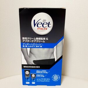 ヴィートクリームR Veet MEN 除毛クリーム敏感肌用&アフターケアクリーム