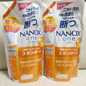 ライオン　ナノックスワン　NANOX one　スタンダード　詰め替え　2点