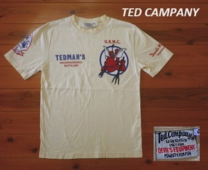 TEDCANPANYテッドカンパニーＴシャツ40★TEDMANテッドマン半袖USMC