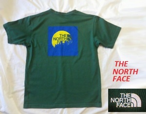 ノースフェイスTシャツ緑L★THE NORTH FACEアウトドア