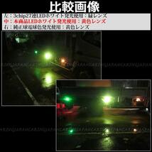 【24v車】バス ダンプ サイドマーカーランプ LED S25_画像5
