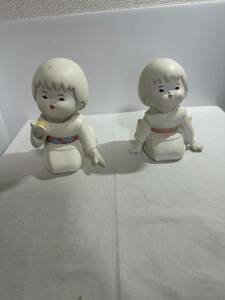 博多人形　2体　陶器