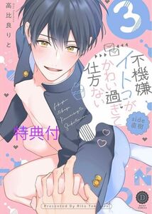 BL新刊 高比良りと 不機嫌イトコがかわい過ぎて仕方ない side直樹（3） アニメイト特典付